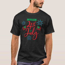 Camiseta Feliz 4 de julho