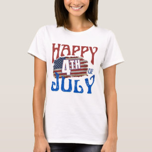 CAMISETA FELIZ 4 DE JULHO