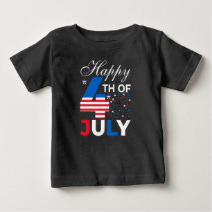 Camiseta Feliz 4 de julho-9816