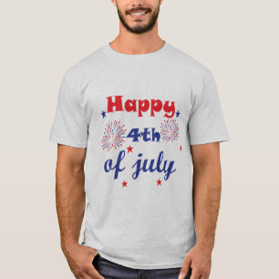 Camiseta Feliz 4 de julho América celebrando a liberdade
