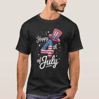 Feliz 4 de Julho Bandeira Americana Patriótica EUA