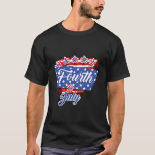 Camiseta Feliz 4 de julho - Celebre o estilo de independênc