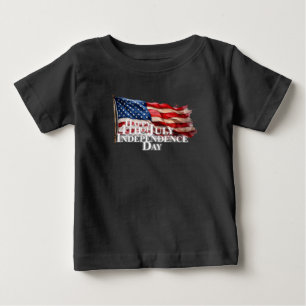 Camiseta Feliz 4 de julho - Dia da Independência