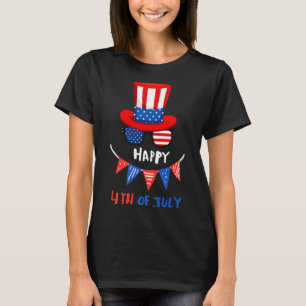 Camiseta Feliz 4 de julho dia da independência EUA 4 de jul
