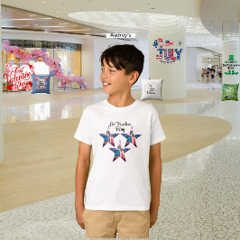 Camiseta "Feliz 4 de Julho "Soe a Liberdade"