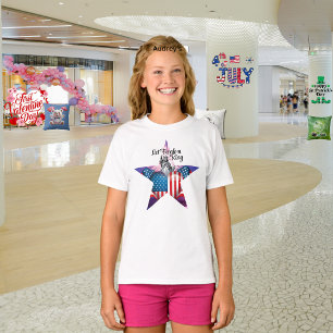 Camiseta "Feliz 4 de Julho "Soe a Liberdade"
