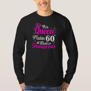 Camiseta Feliz 60º aniversário 60 anos Melhor Ainda Boa A