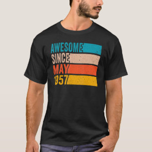 Camiseta Feliz 65.ª Festa de aniversário, 65 anos, incrível