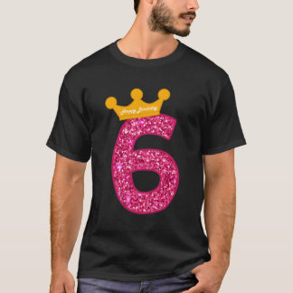 Camiseta Feliz 6 Py 6 Bday