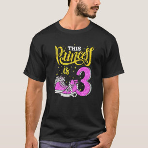 Camiseta Feliz 9.º Aniversário Para Raparigas Sneakers Crow