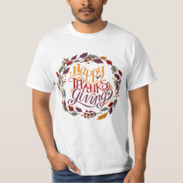 Camiseta Feliz Ação de Graças