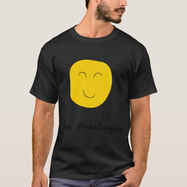 Camiseta Feliz adorador Sun D (Frente)