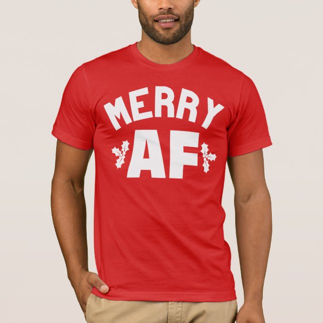 CAMISETA FELIZ AF (Frente)