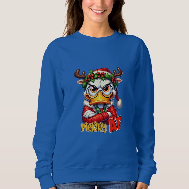 Camiseta Feliz AF Grumpy Duque (Frente)
