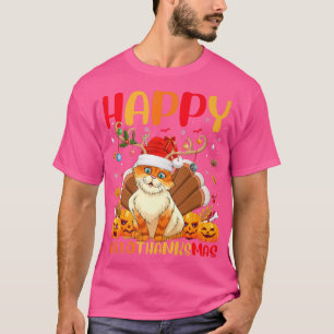 Camiseta Feliz Amante de os animais de Gato Engraçado OláOb