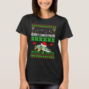 Camiseta Feliz Angler de Christmusk Musky Muskie Muskellung