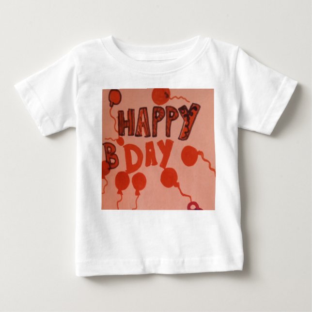 CAMISETA FELIZ ANIVERSÁRIO (Frente)
