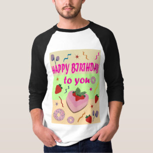 Camiseta Feliz aniversário