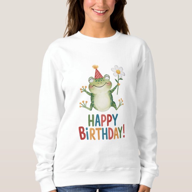 Camiseta Feliz aniversário (Frente)
