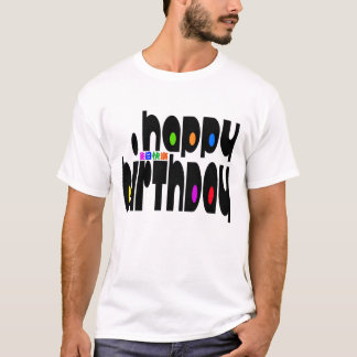 Camiseta Feliz aniversario