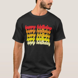 Camiseta Feliz Aniversário 