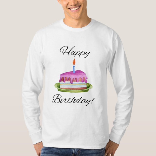 Camiseta Feliz aniversario! (Frente)