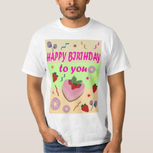 Camiseta Feliz aniversário