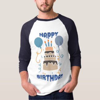 Camiseta Feliz aniversário