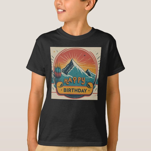 Camiseta Feliz aniversário (Frente)