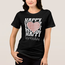 Camiseta Feliz aniversário