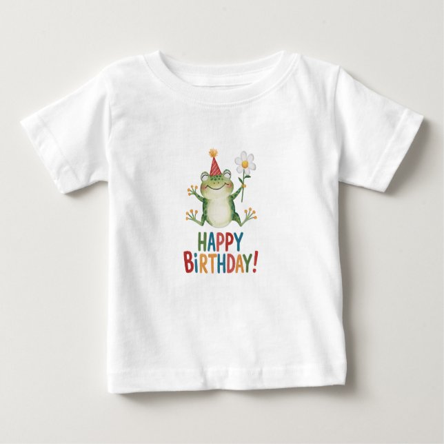 Camiseta Feliz aniversário (Frente)
