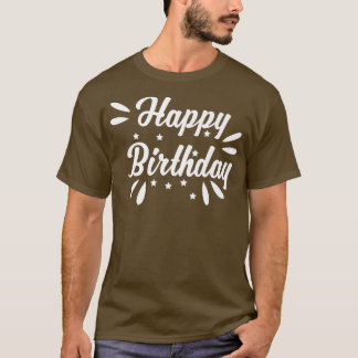 Camiseta Feliz aniversário