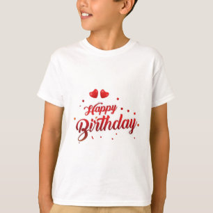 Camiseta Feliz aniversário