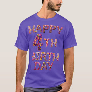 Camiseta Feliz aniversário 4