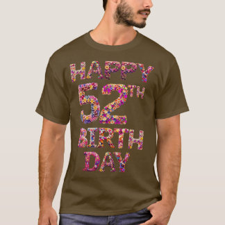 Camiseta Feliz Aniversário 52º