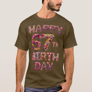 Camiseta Feliz aniversário, 67º