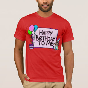 Camiseta Feliz aniversario a mim menina