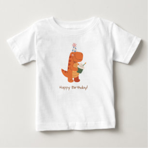 Camiseta Feliz aniversário bebê