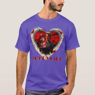 Camiseta Feliz Aniversário BOLO SANGUINOLENTO Horror Humor
