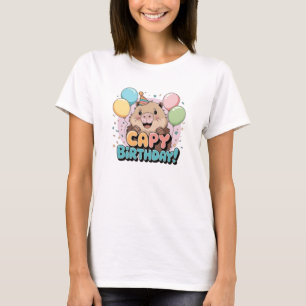 Camiseta Feliz aniversário Capy!