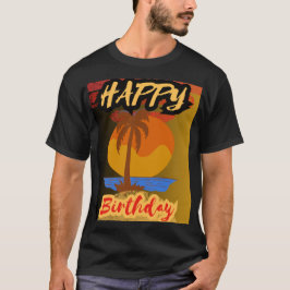 Camiseta Feliz Aniversário - Celebre seu Dia com Alegria