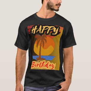 Camiseta Feliz Aniversário - Celebre seu Dia com Alegria
