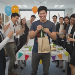 Camiseta Feliz aniversário com nome personalizado