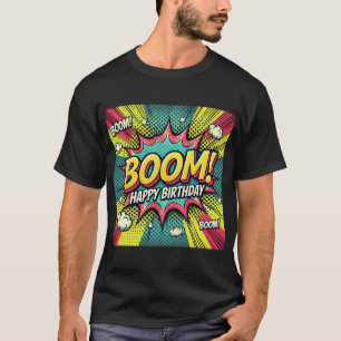 Camiseta Feliz aniversário da Boia dos BD