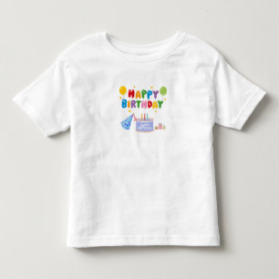 Camiseta Feliz aniversário da comemoração do urso ou do urs