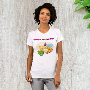 Camiseta Feliz Aniversário das Mulheres de Abelhas