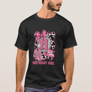 Camiseta Feliz aniversário de 11 anos Garota Arco Rodeio Oc