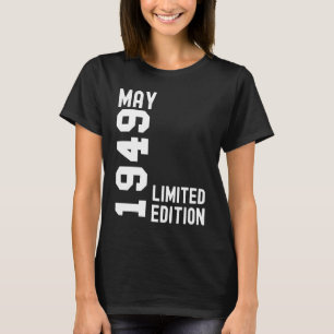 Camiseta Feliz aniversário de 1949