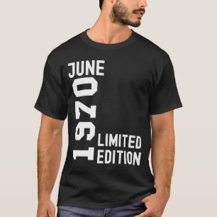 Camiseta Feliz aniversário de 1970