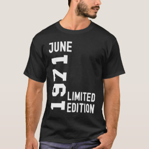 Camiseta Feliz aniversário de 1971